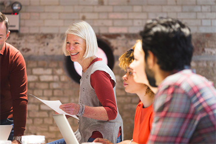 Office Meeting Inclusive Corporate Culture